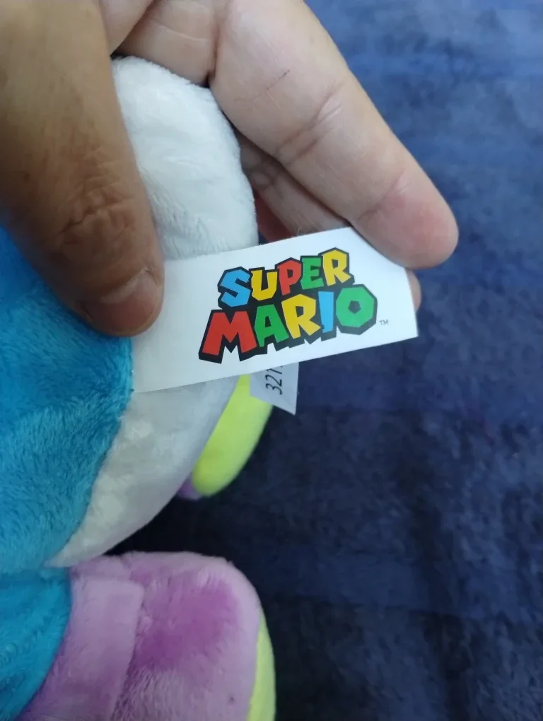 Super Mario Blue Yoshi Plushie image indicator(3)