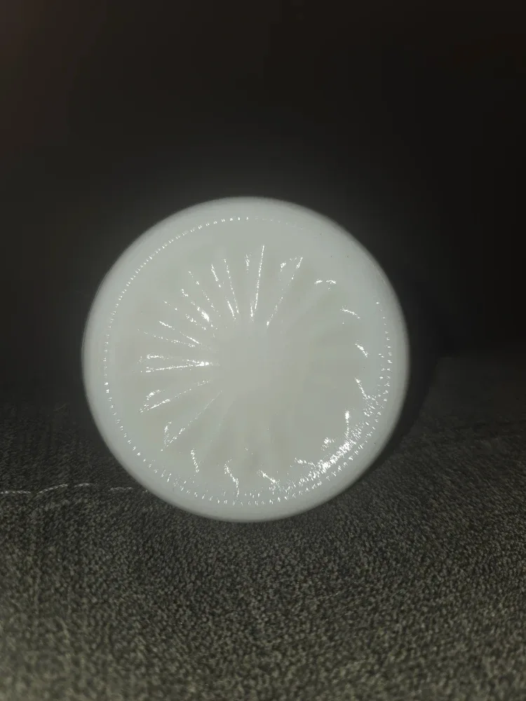 Anchor Hocking Stars & Bars milk glass bud vase image indicator(4)