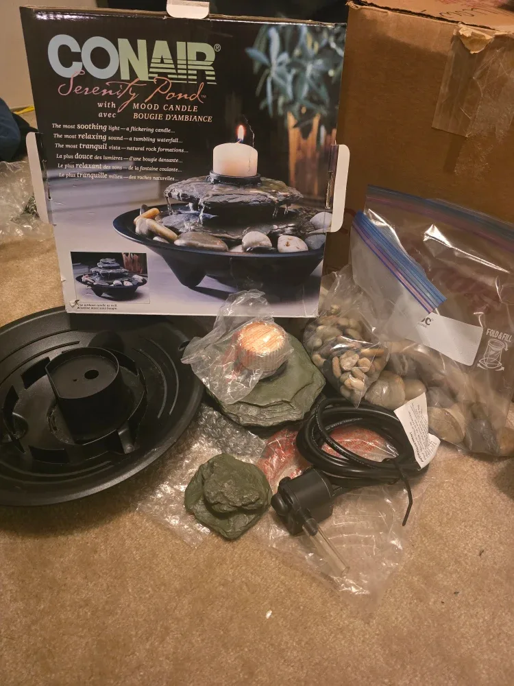 Conair Serenity Pond with Mood Candle image indicator(2)