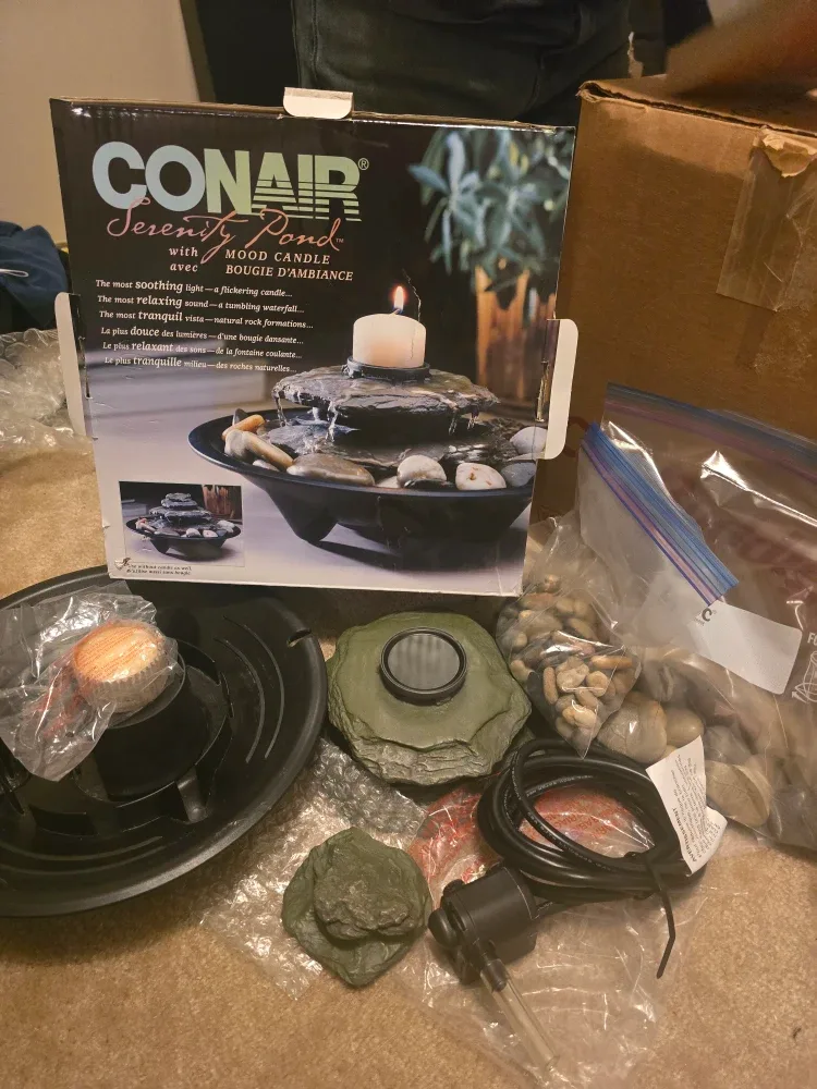 Conair Serenity Pond with Mood Candle image indicator(3)