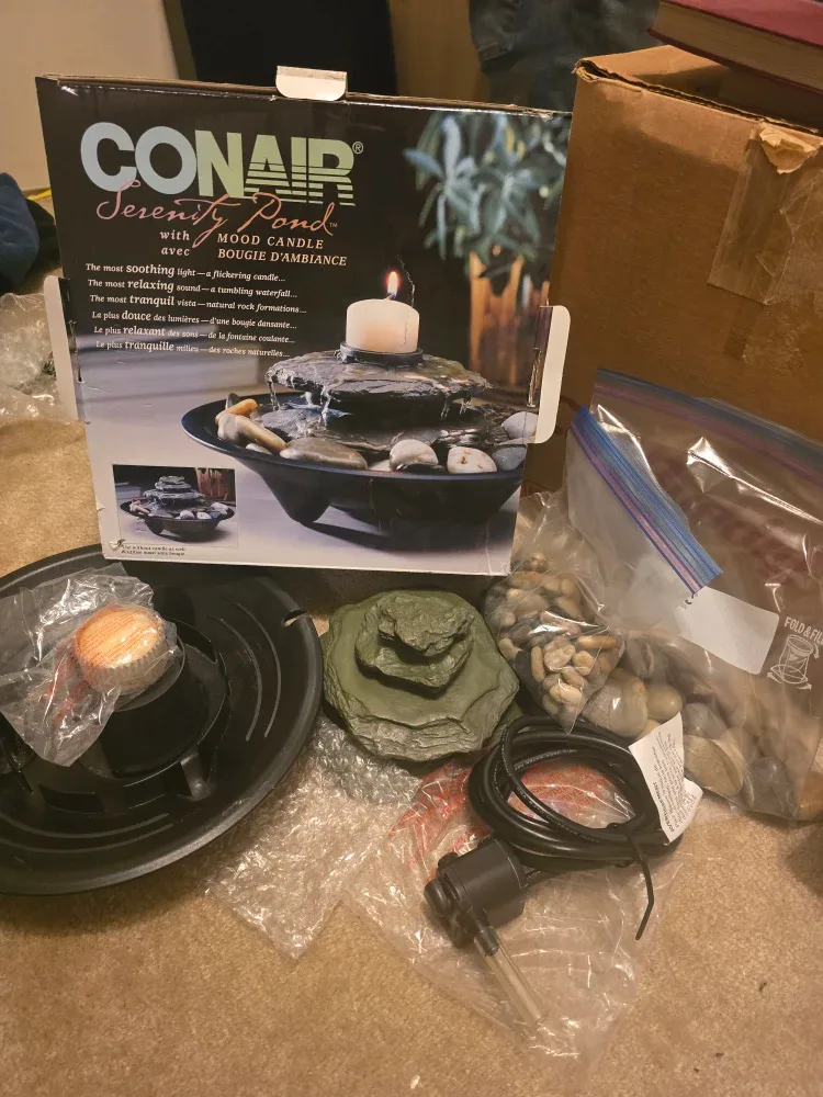 Conair Serenity Pond with Mood Candle image indicator(4)