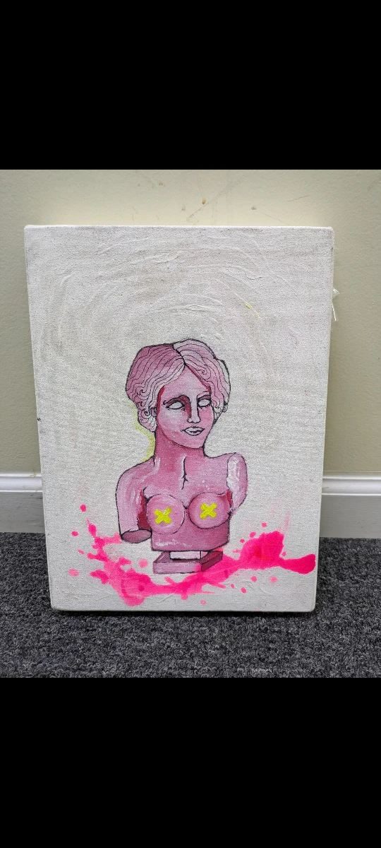 Painting on canvas