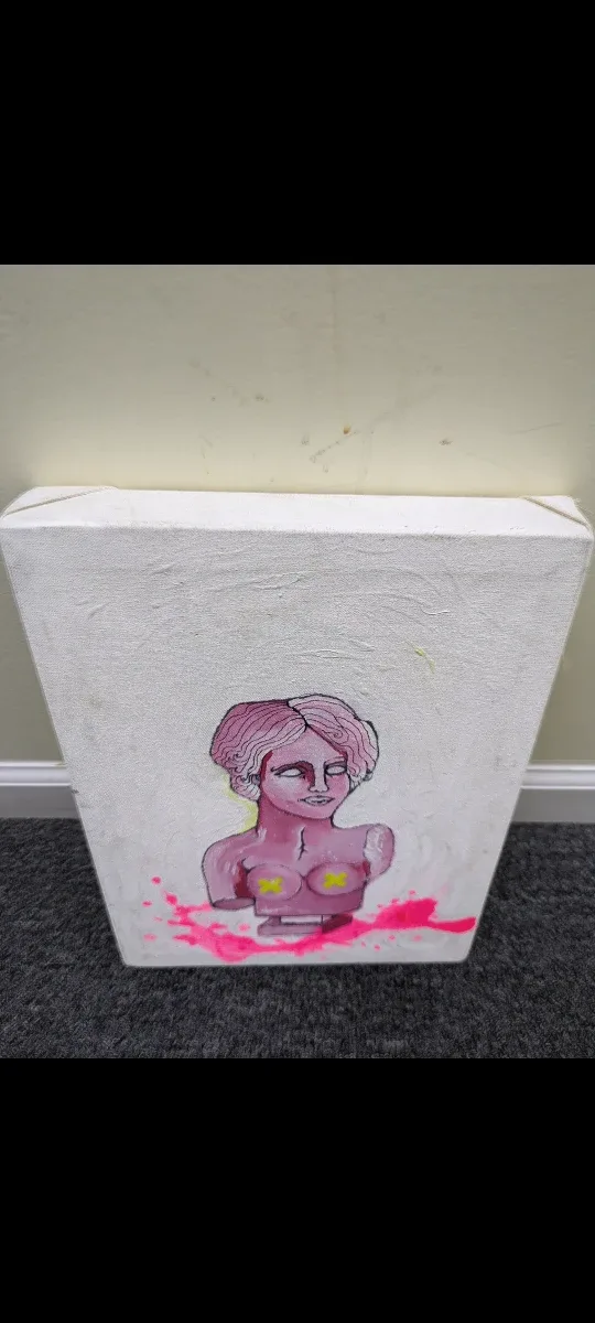 Painting on canvas image indicator(2)