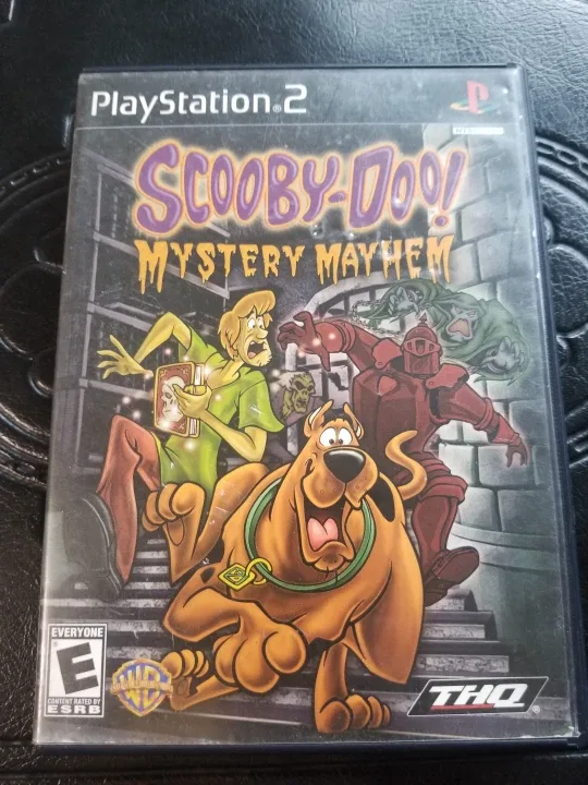 Ps2 Scooby Doo Mystery Mayhem NO MANUAL Black Label