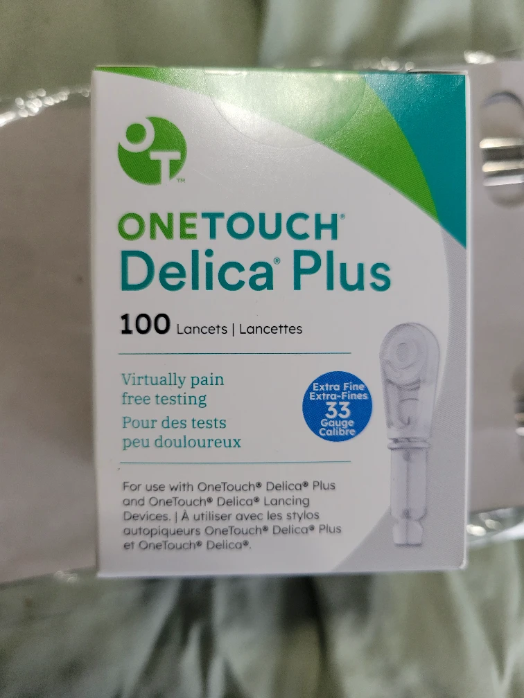 OneTouch Delica Plus 100 Lancets - New!