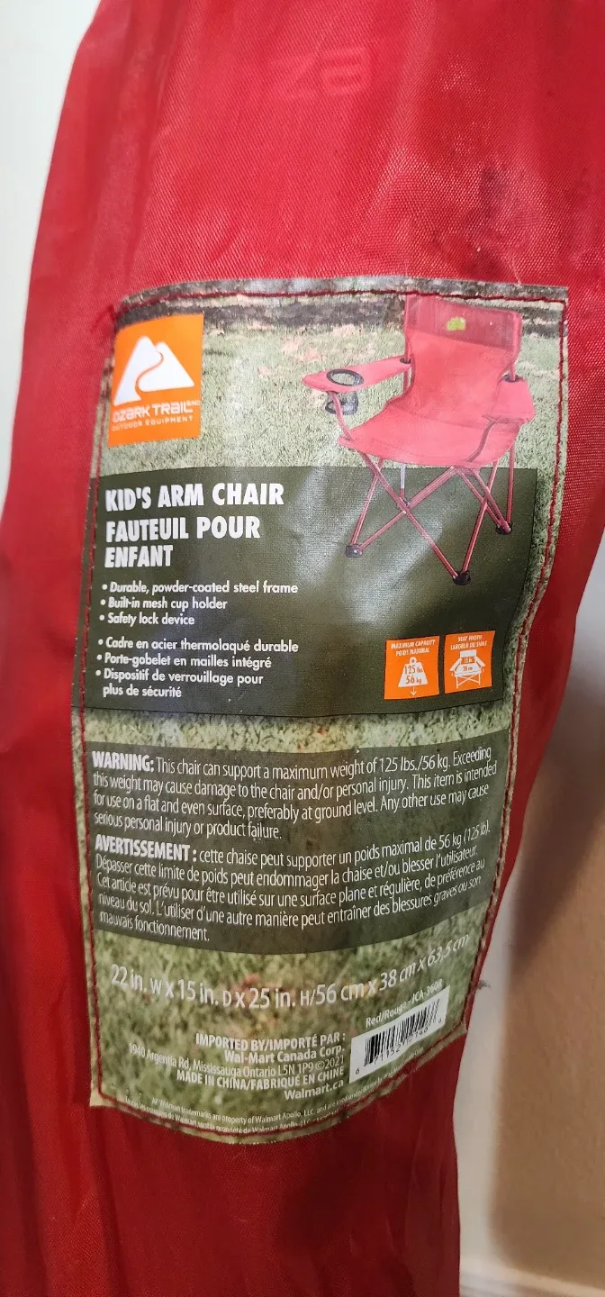 3 Camping Chairs - Adult & Kids Sizes( 3 for 15$) image indicator(7)