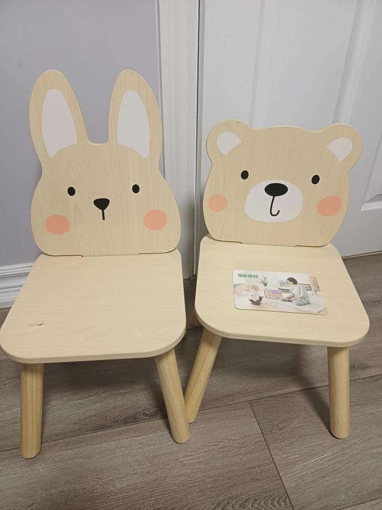 8Oook Animal Chairs Set - Bunny & Bear - photo 3