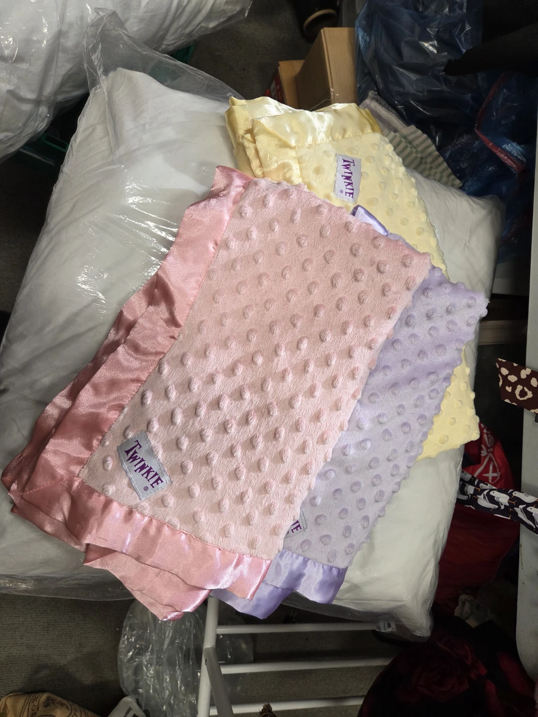 Twinkie Baby Blanket - Pink, Purple, Yellow