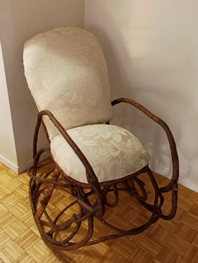 ❤‍🔥Moving Sale❤‍🔥Unique Handmade Rocking Chair image indicator(3)