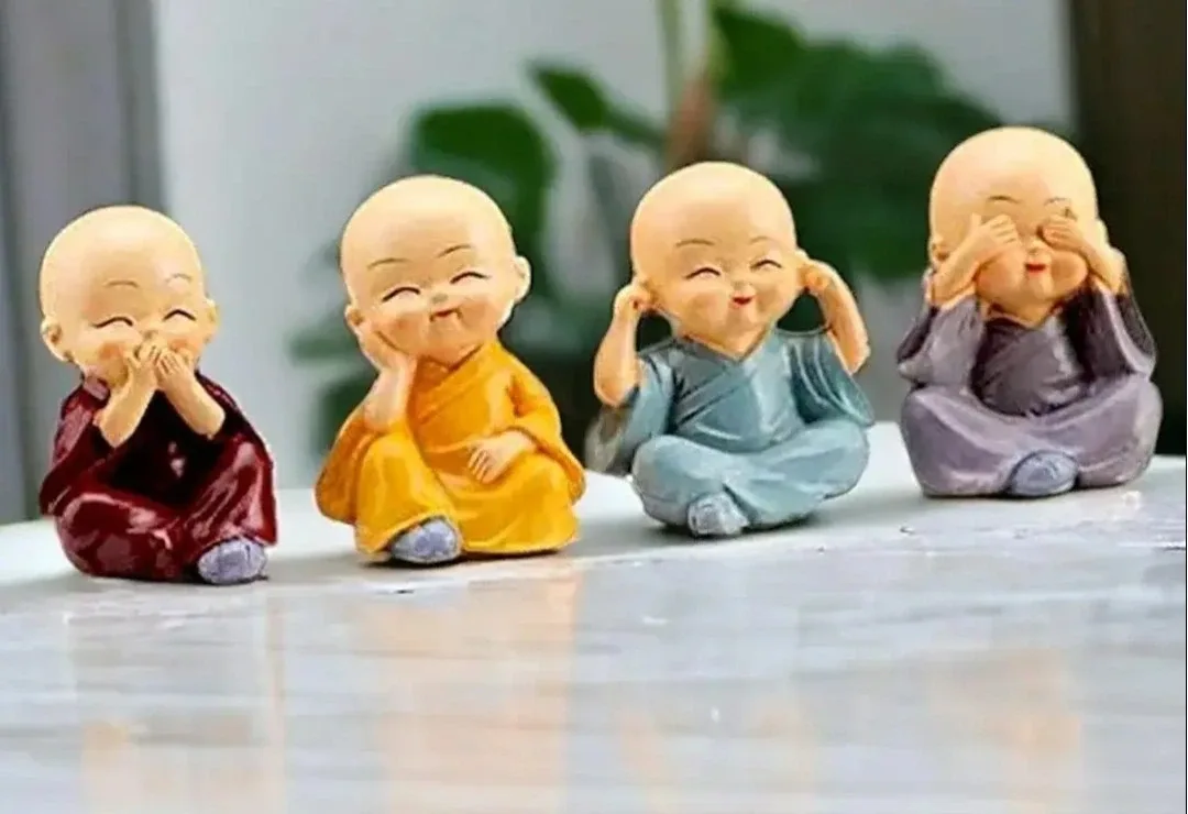 New Buddha Monk Statues / Christmas Gift