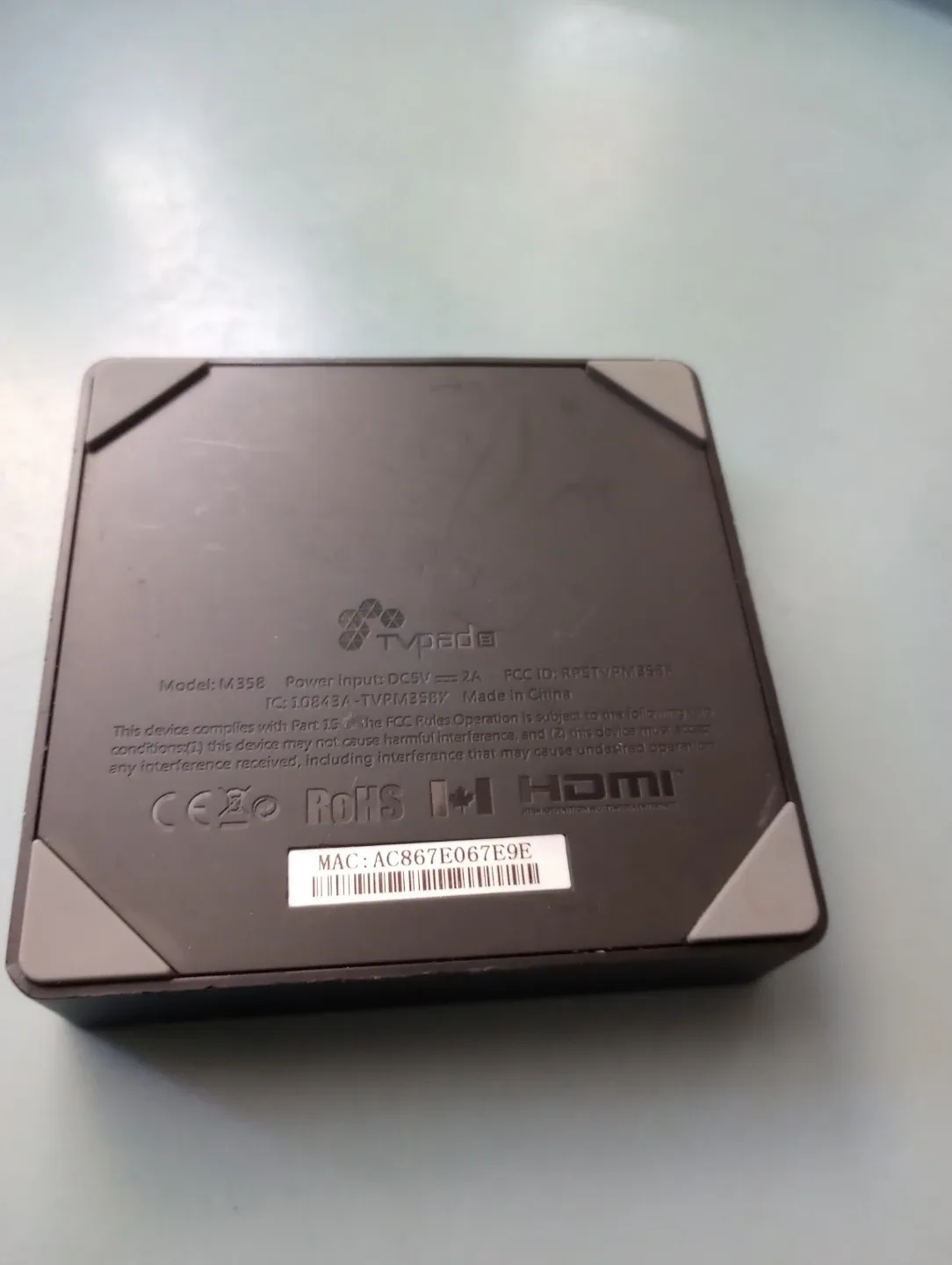 TVpad3 M385 Media player image indicator(2)