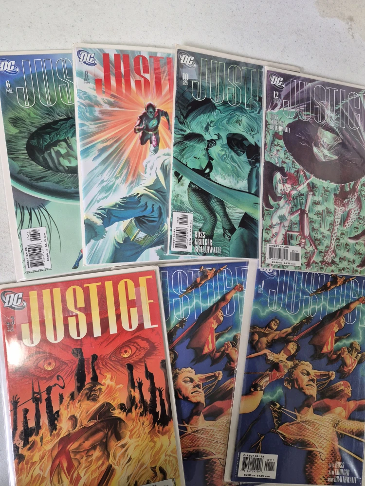 DC Justice Comic Book Set - photo 2