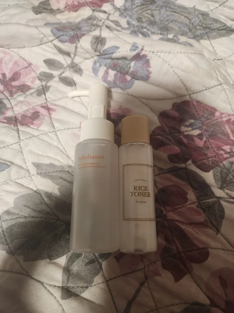 Sulwhasoo Cleansing Oil & I'm From Rice Toner 30&50ml
