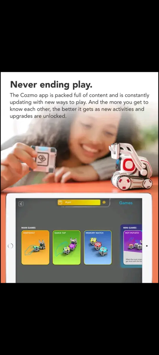 Anki Cozmo Robot Toy with Box & Accessories image indicator(10)