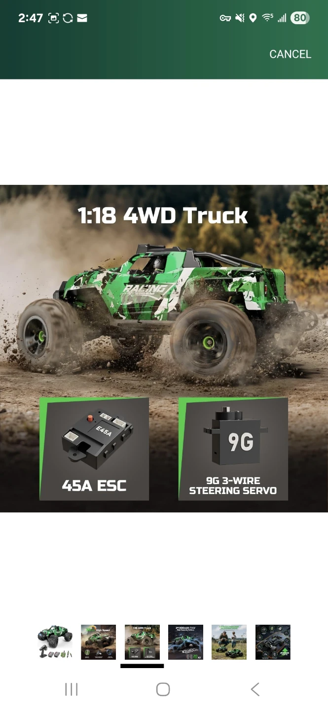 RControl Car RC Cars Truck for Adults Boys Age 8-12 Kids, 36KMH - photo 3