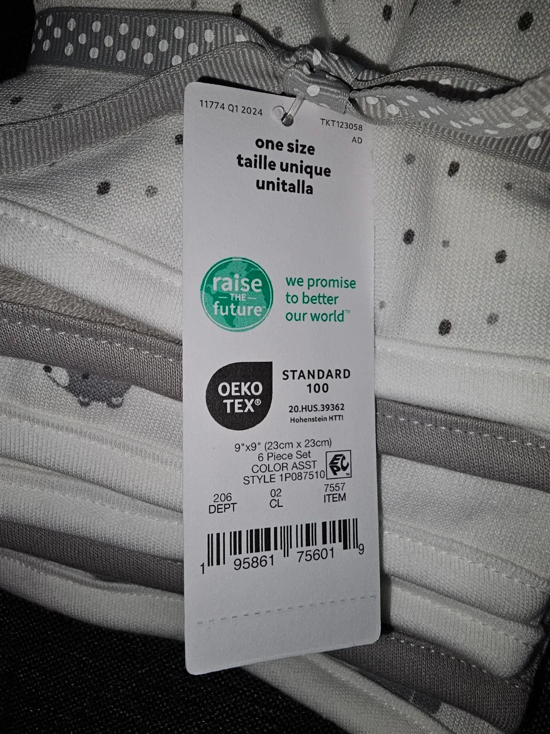 🥕New Baby Burp Cloths - 6 Piece Set🥕 image indicator(2)