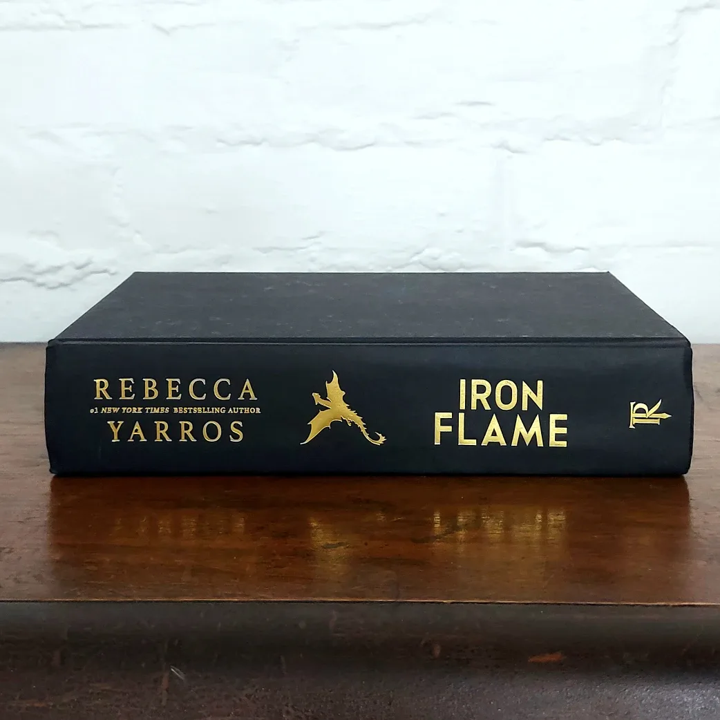 Iron Flame hardcover book by Rebecca Yarros