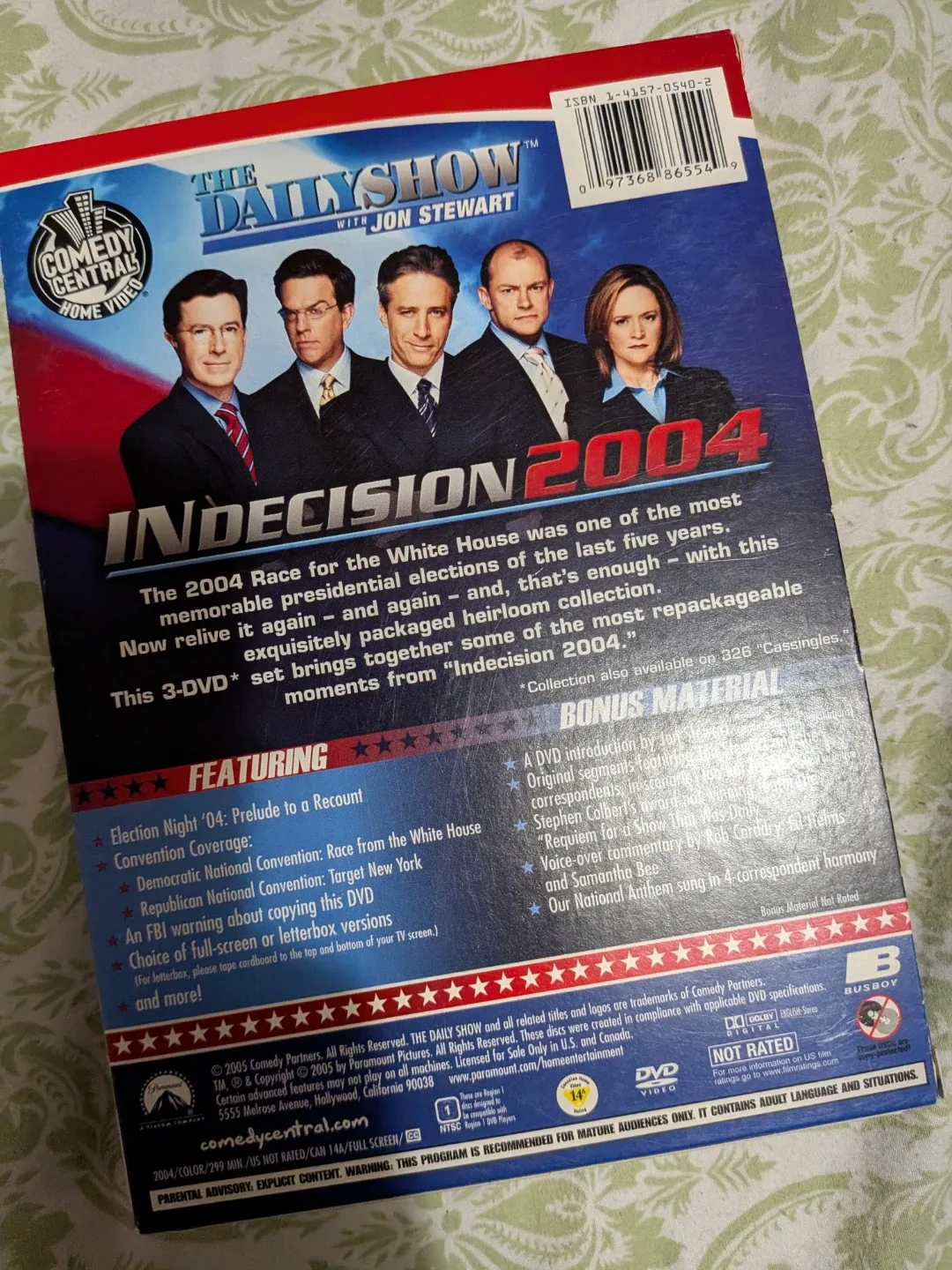 Comedy DVD Bundle - Kathy Griffin, Colbert, Daily Show, Borat image indicator(8)