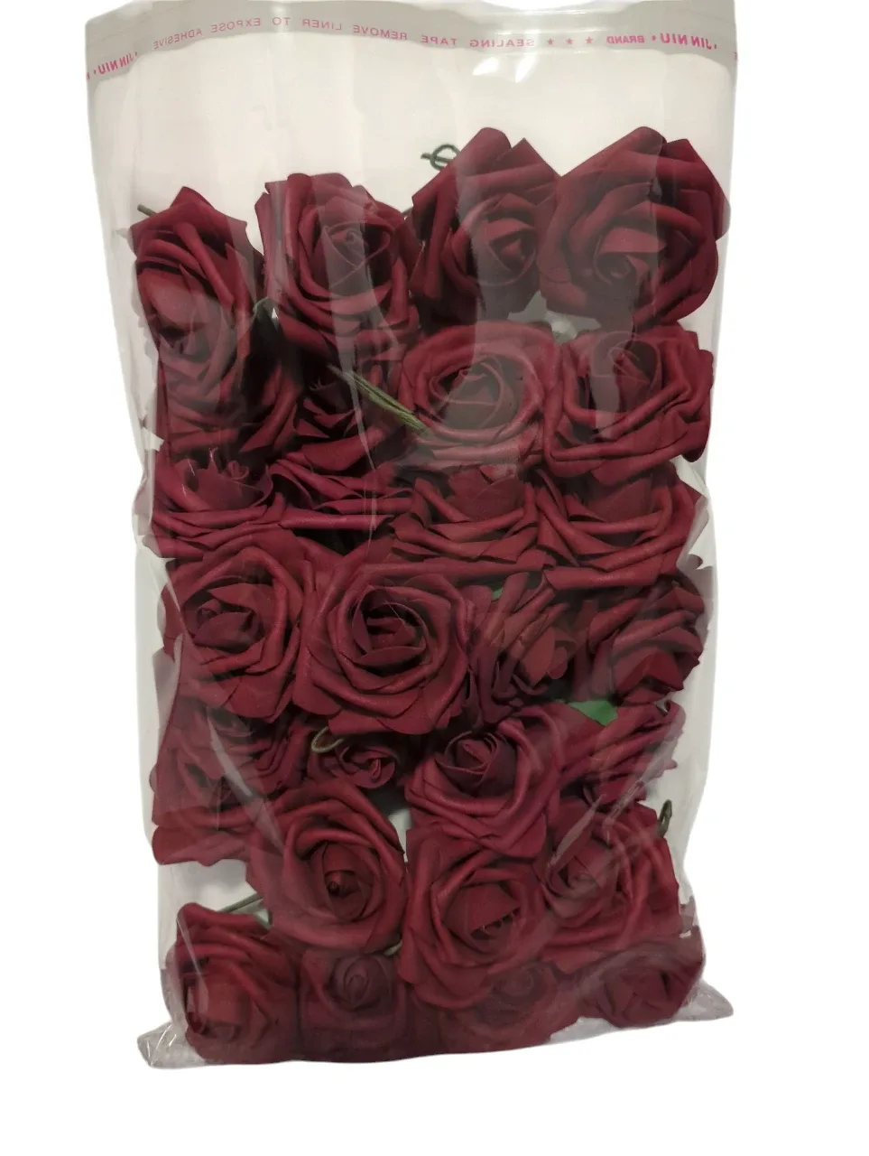 Artificial Foam Roses - Burgundy, Pink, Grey, and More! image indicator(5)