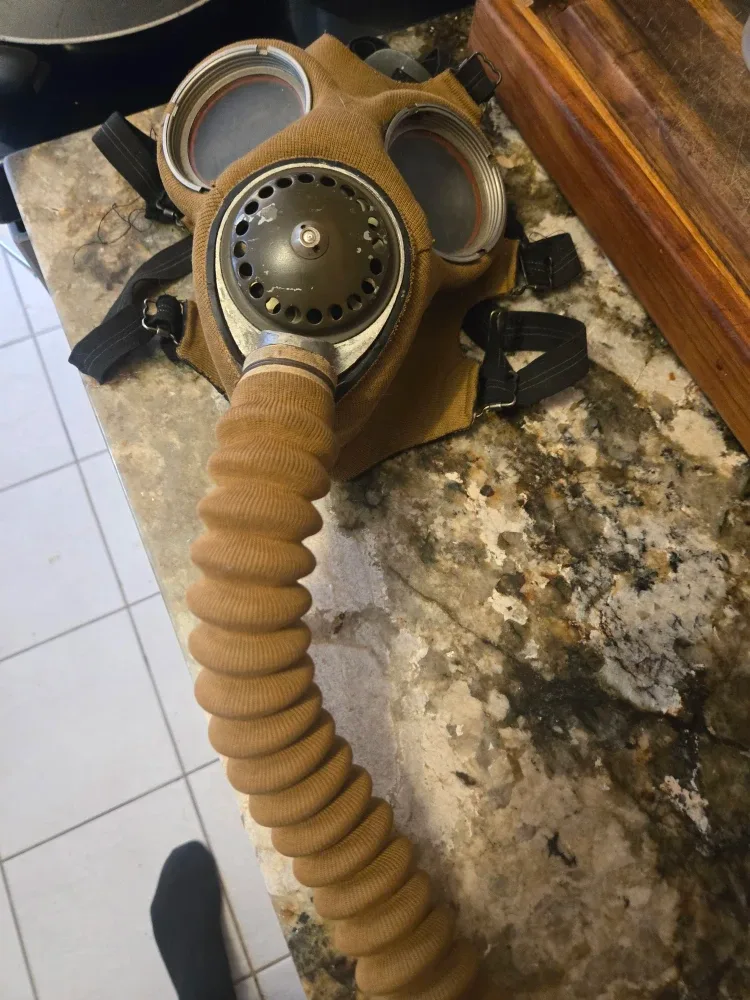 Vintage Gas Mask - Collectible image indicator(3)