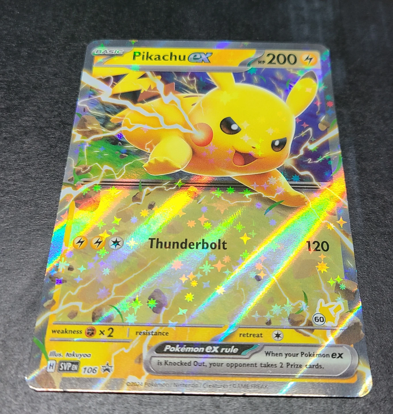 Pikachu EX 106 Promo *PRICE IS NEGOTIABLE* - photo 2