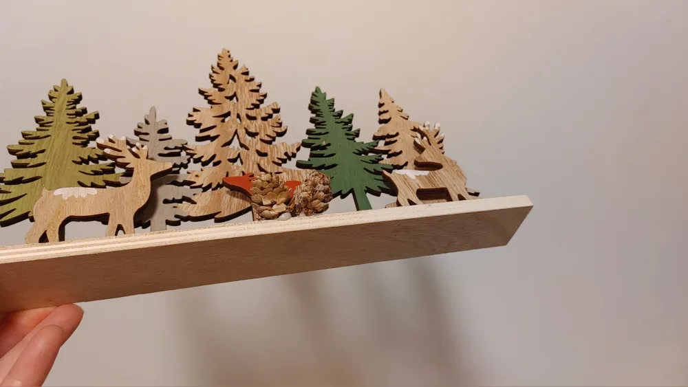 Wooden  Forest Scene Decoration New image indicator(6)
