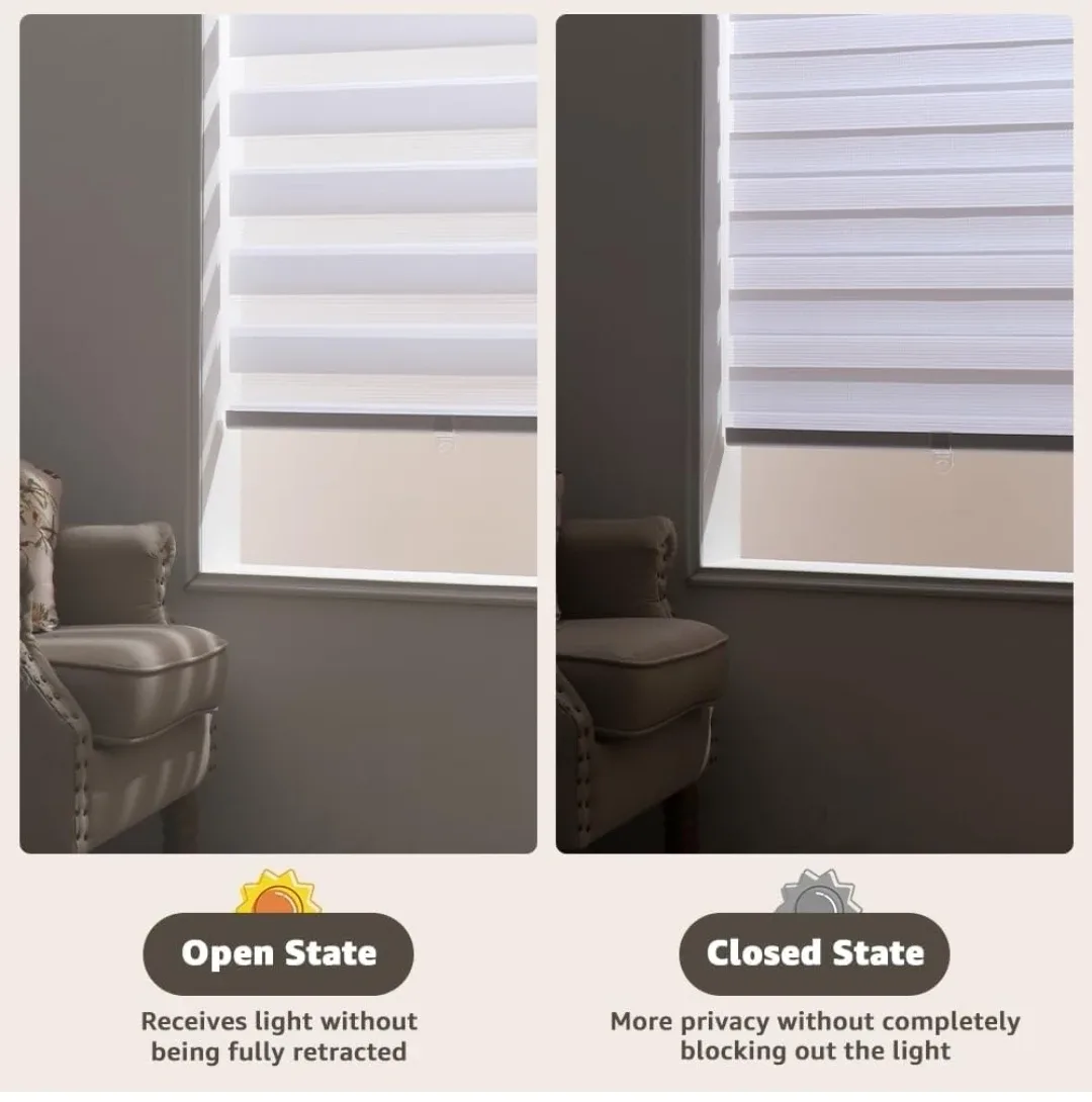 Zebra Roller Window Blinds 28"x90" image indicator(4)