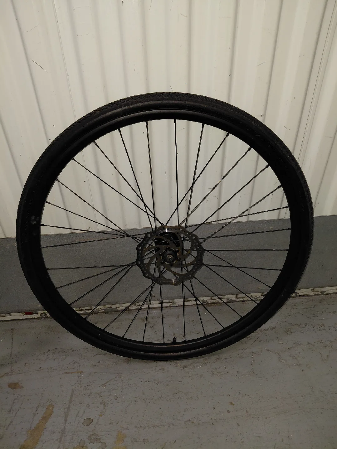 Bike Wheel Set - Black 27" aka 700c 32c image indicator(2)