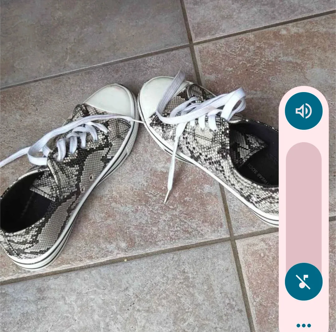 🥕Snakeskin Print Sneakers image indicator(2)