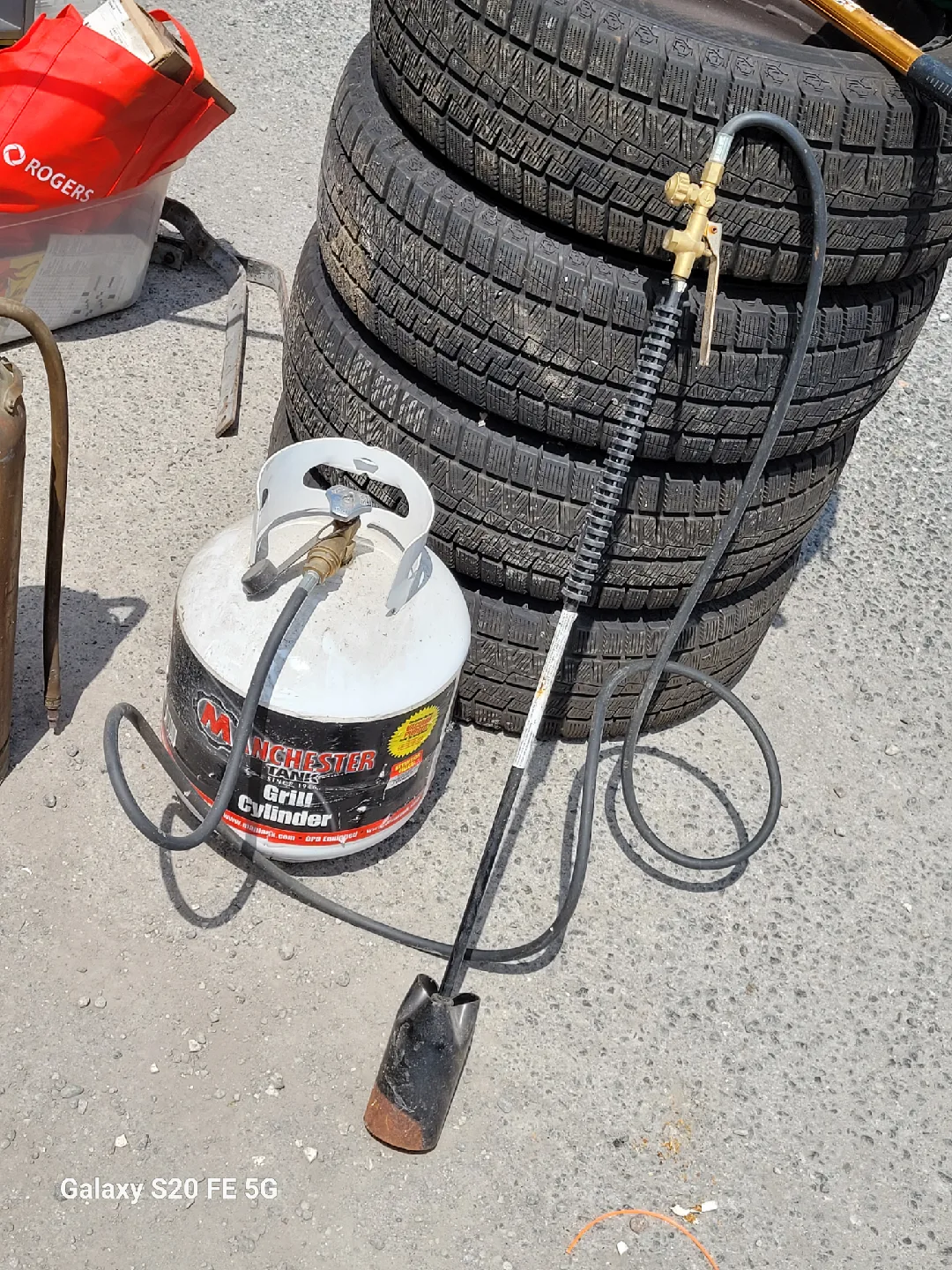 Manchester Grill Cylinder with Torch thumbnail