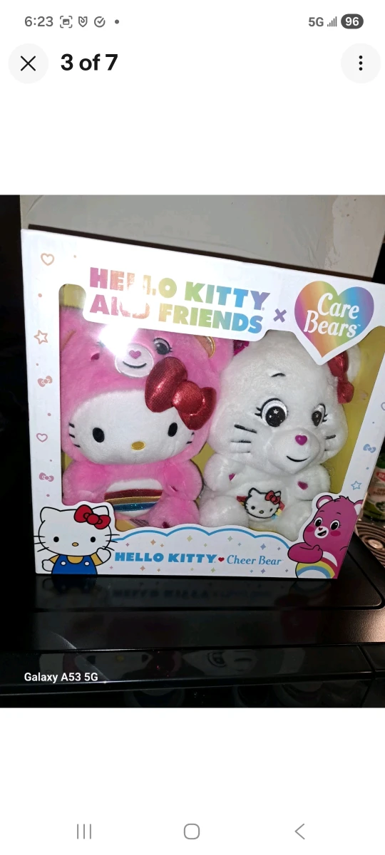 New Hello Kitty & Care Bears Plush Set - photo 3