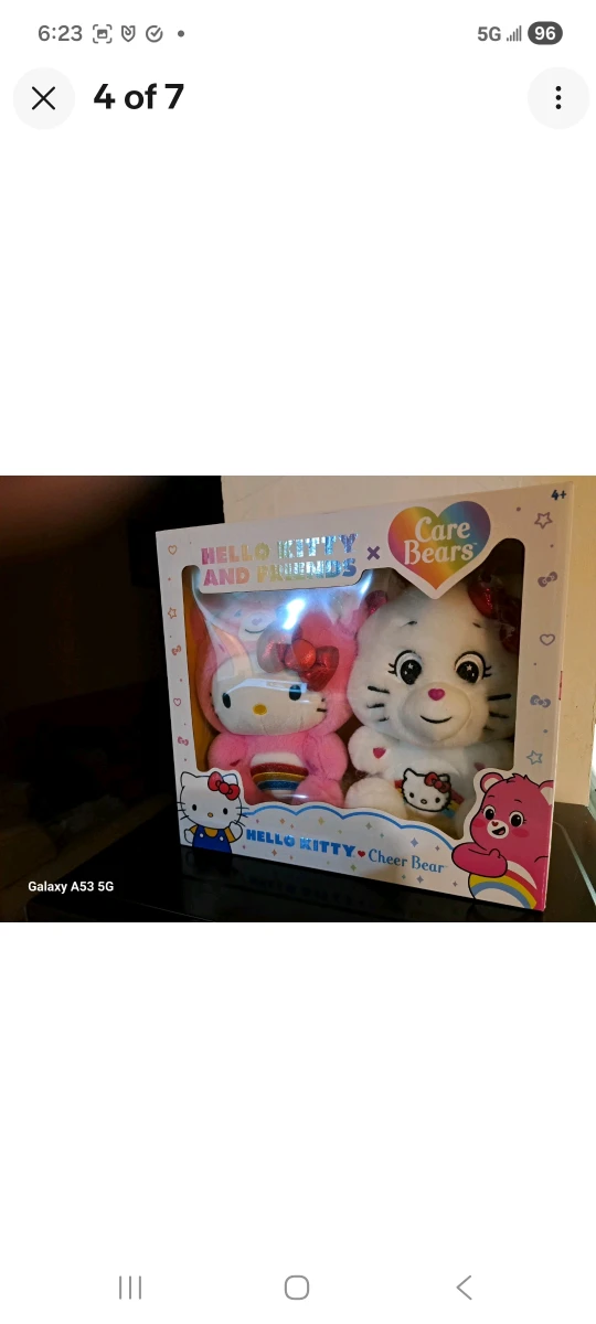 New Hello Kitty & Care Bears Plush Set - photo 4