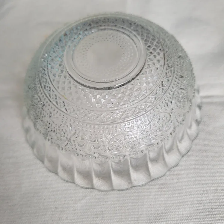 Vintage Glass Candy Dish with Lid image indicator(3)