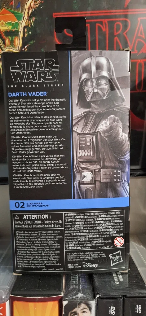 Star Wars Black Series Darth Vader Obi-Wan Kenobi Figure image indicator(2)