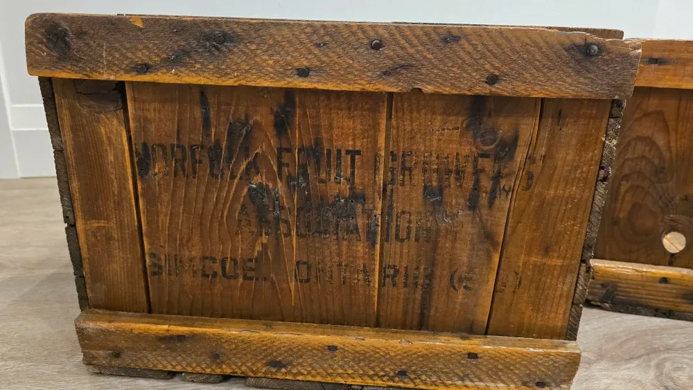 Vintage Wooden Fruit Crates - Simcoe, Ontario image indicator(7)