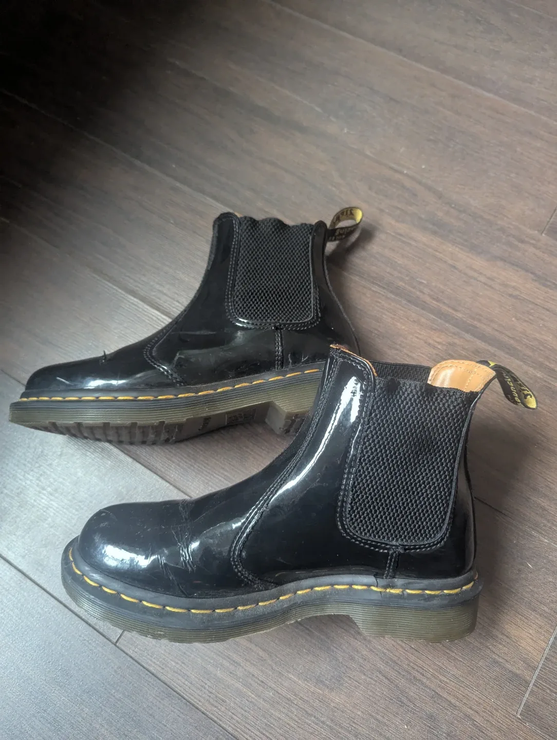 Dr. Martens Black Leather Chelsea Boots