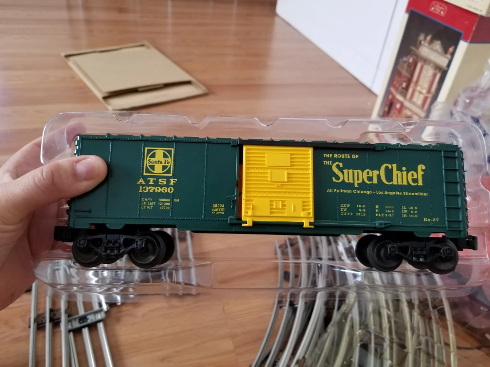 Lionel Santa Fe Steam Freight Train Set - photo 2