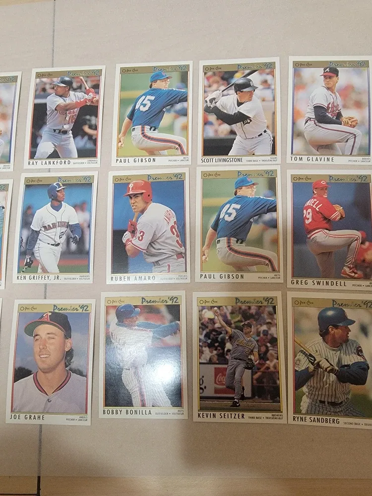 21 baseball cards from 1992 O-Pee-Chee image indicator(3)