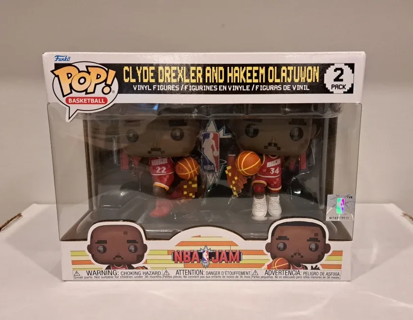 🏀🕹 NBA Jam 8-Bit - Drexler | Olajuwon | Ewing | Starks image indicator(3)