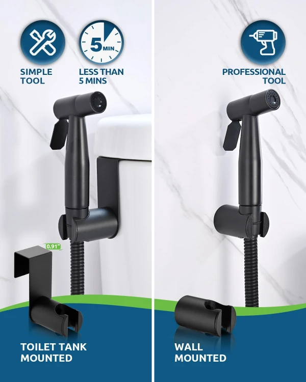 Black Bidet Sprayer Set - New in Box - photo 4