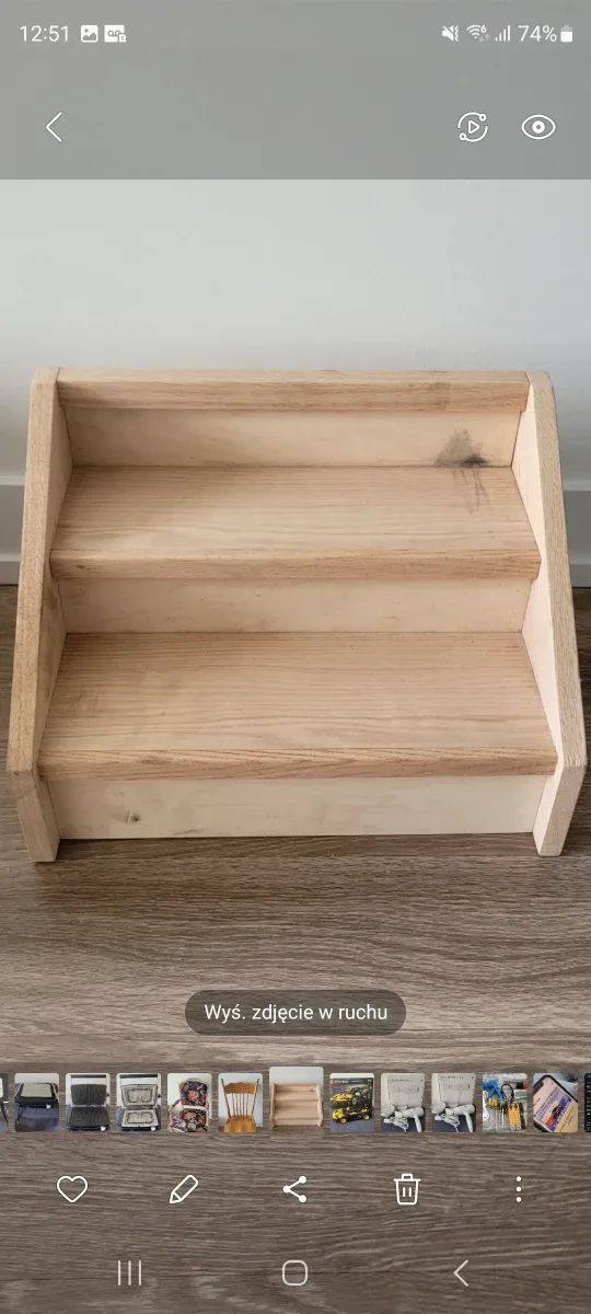 Wooden Step Stool