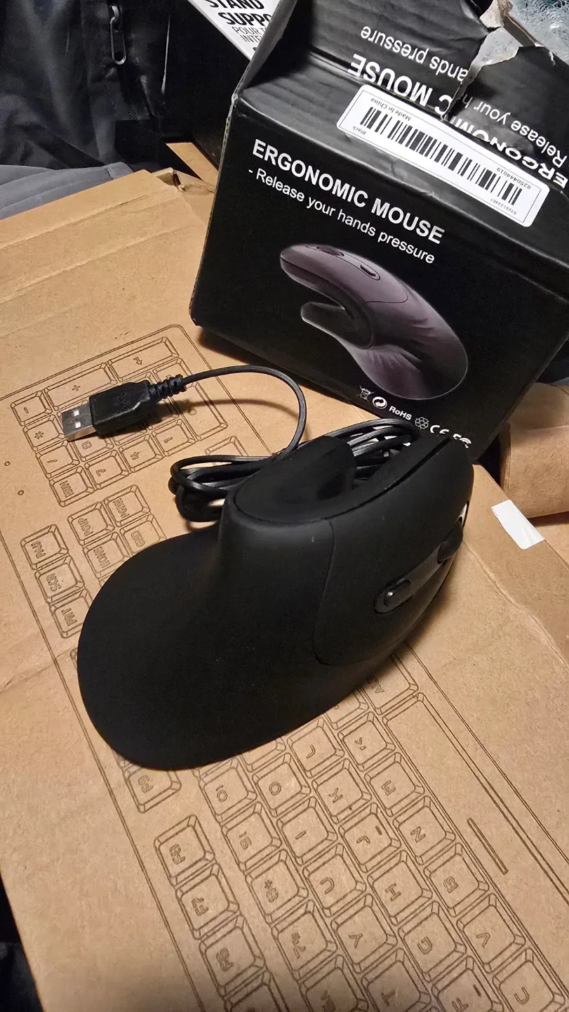 Ergonomic Mouse - Release your hands pressure image indicator(2)