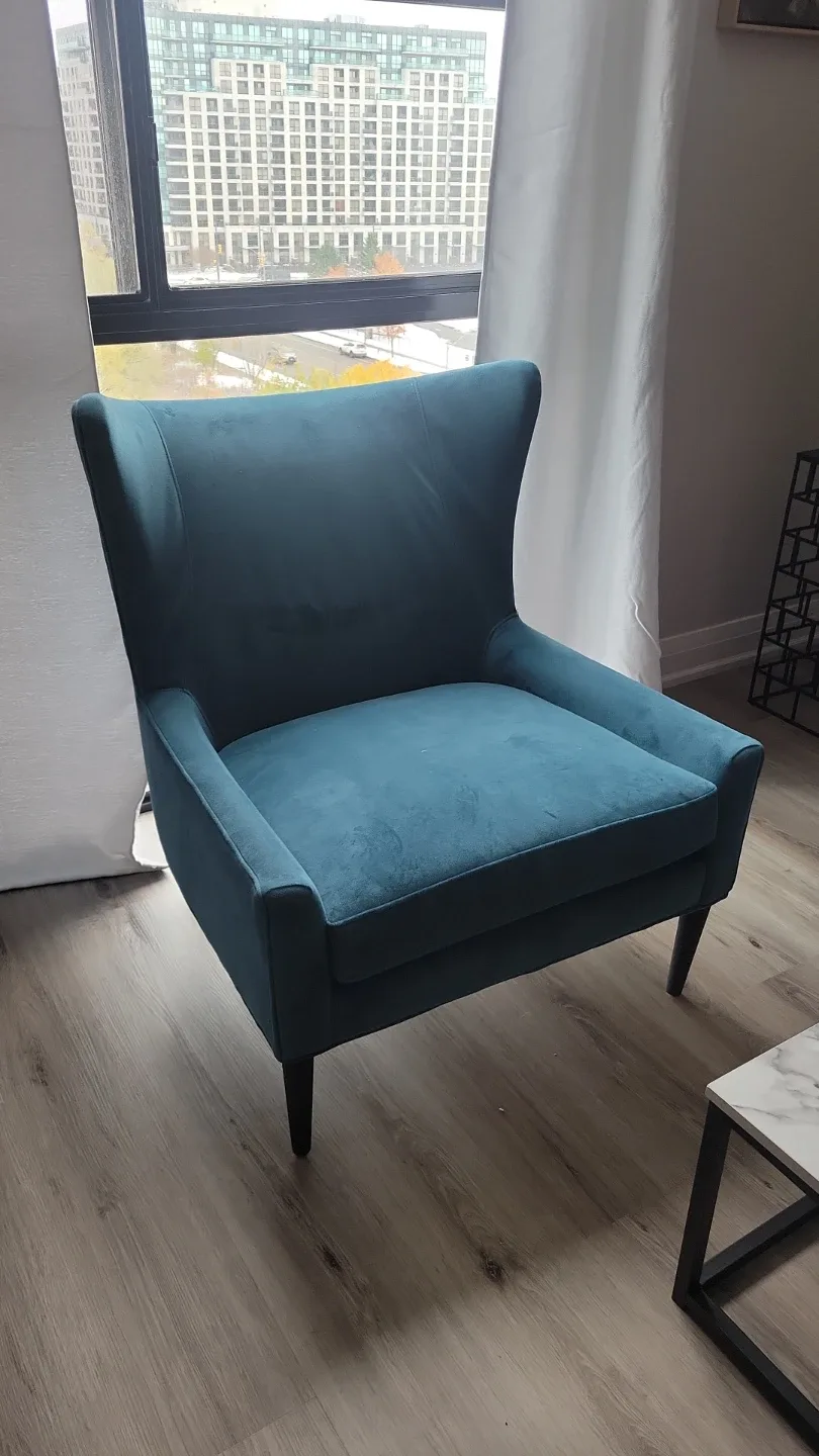 Teal Accent Chair