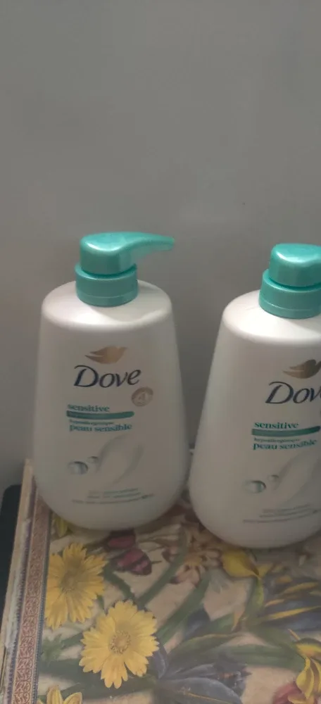 Dove Sensitive Body Wash 905ml x 2