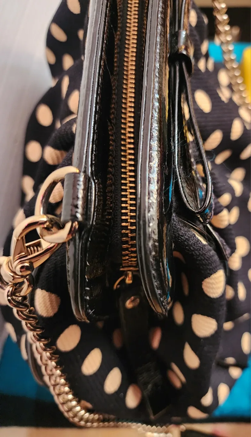 Kate Spade Black Polka Dot Purse image indicator(2)