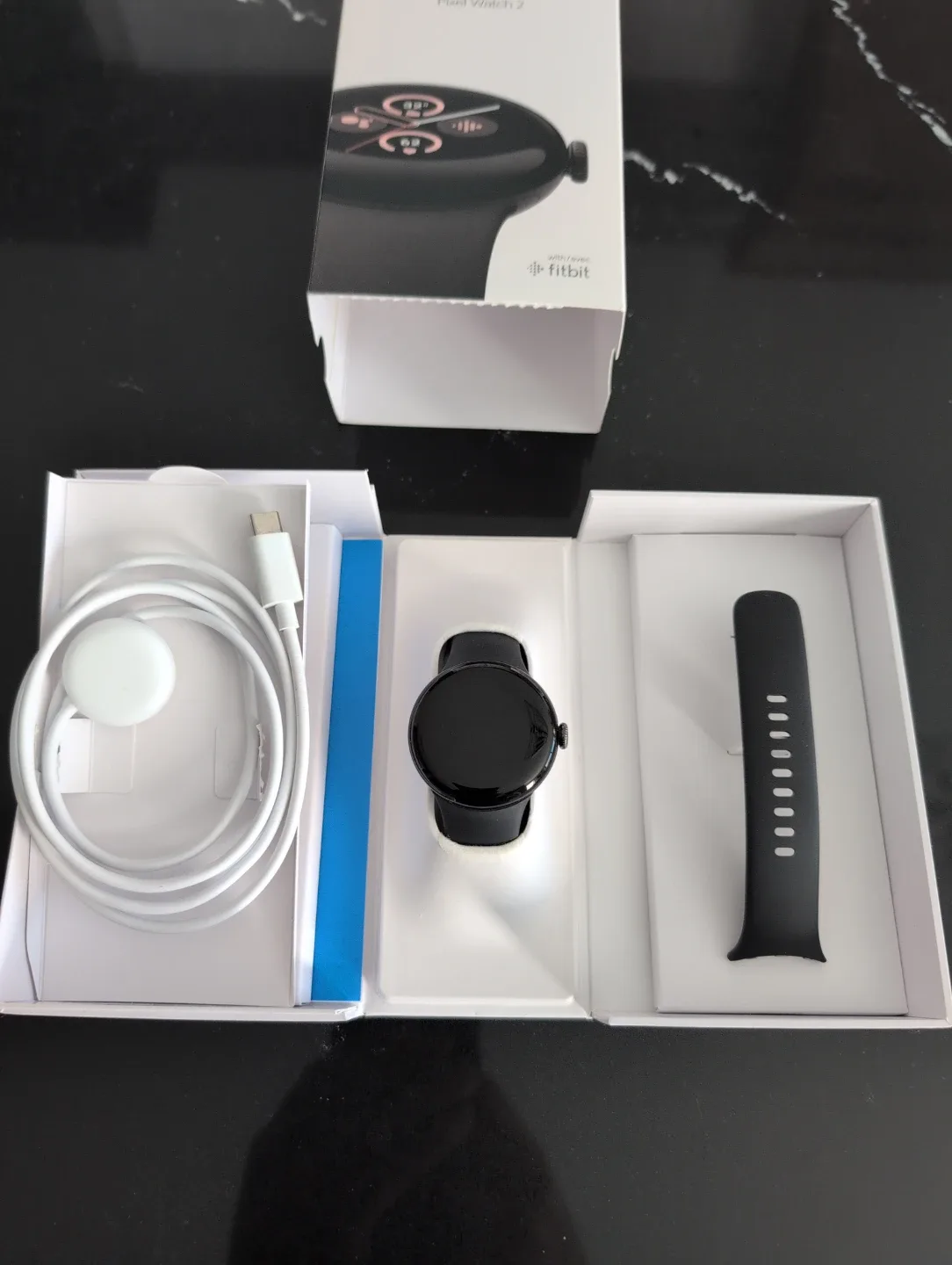 Google Pixel Watch 2 - Black with Extra Band image indicator(4)
