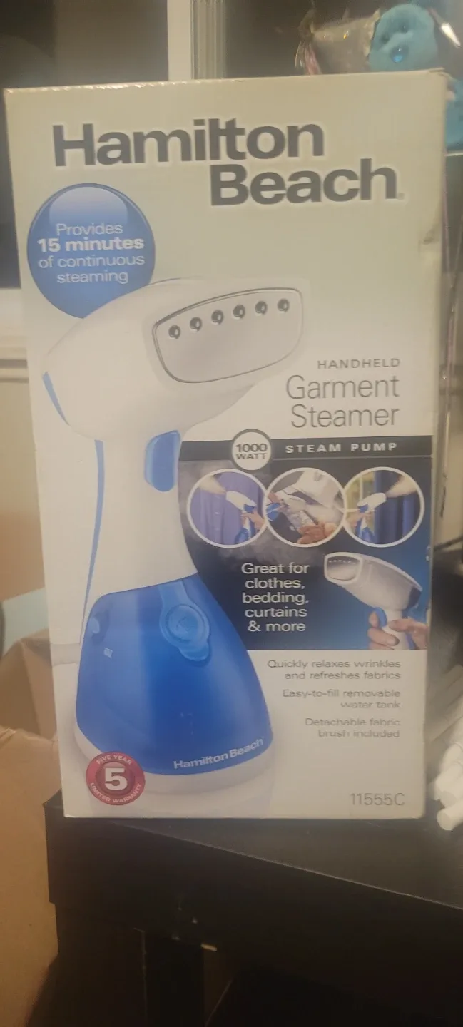 Hamilton Beach Handheld Garment Steamer - 🥕 thumbnail