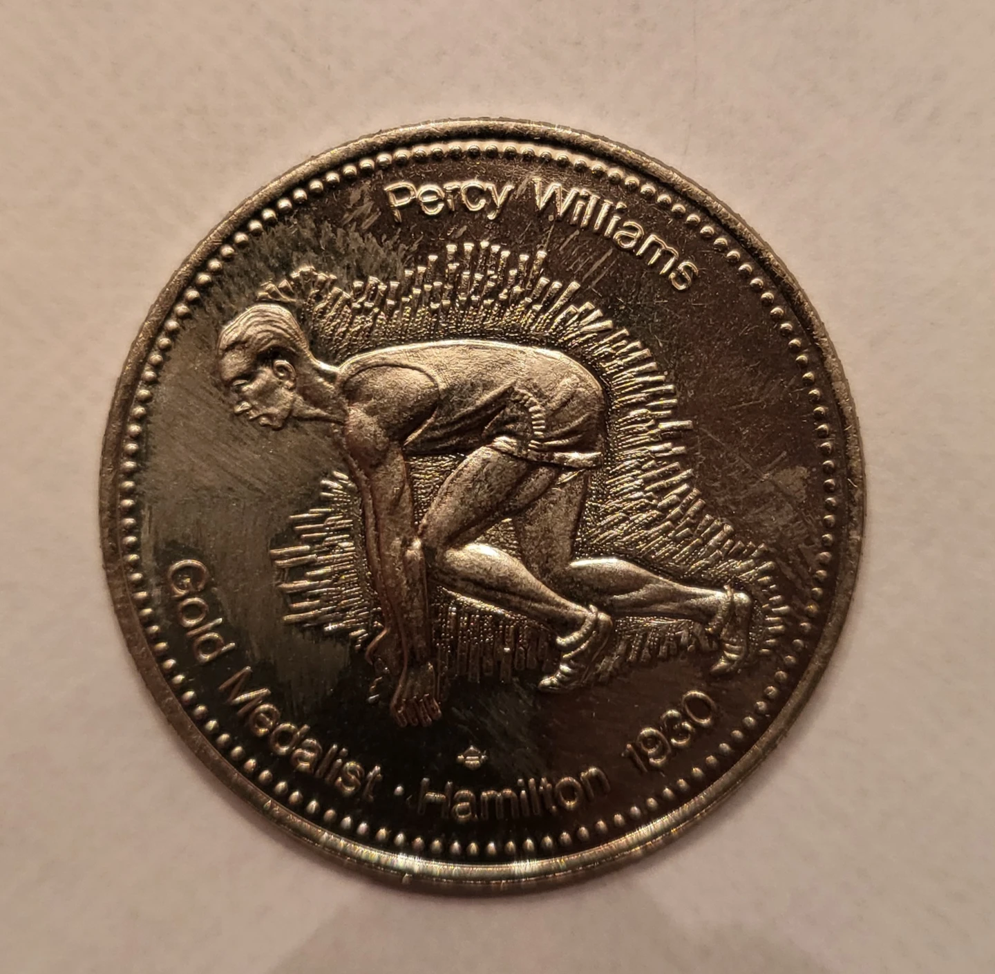 1978 XI Commonwealth Games Token - photo 2