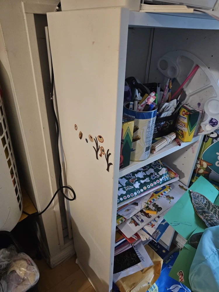 White Storage Shelf - photo 2