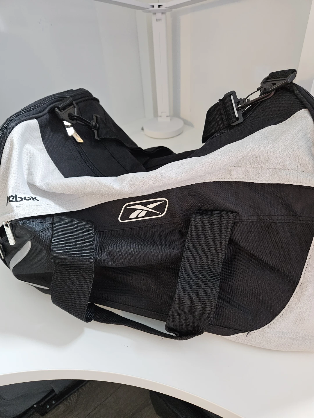 Reebok Black & White Duffle Bag - photo 4